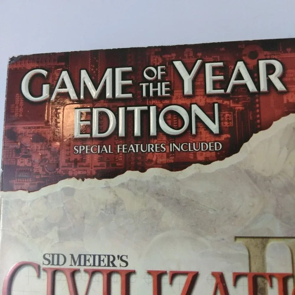 Sid Meier's Civilization III Game of the Year Edition Computer Strategy Game